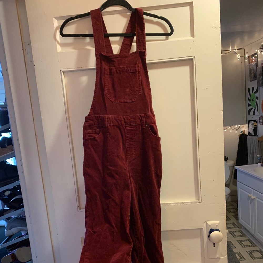 Corduroy overalls